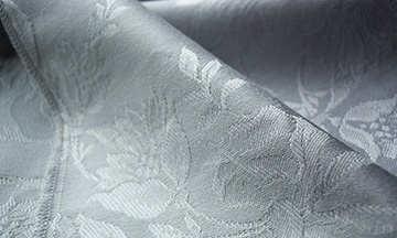 Damask mattress fabric