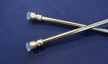 Metal curtain rods