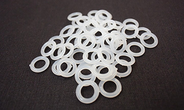 Plastic rings for Roman blinds