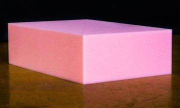 Fireproof foam rubber shapes